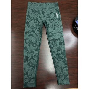 Gymshark Adapt Green Camo Seamless Leggings